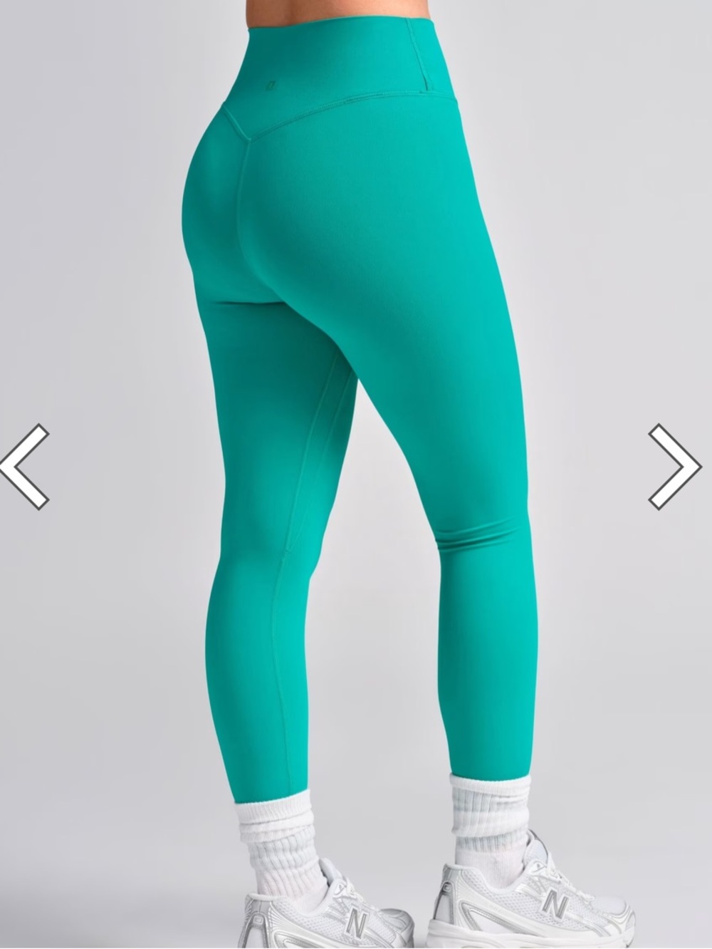 Comfrt- Comfrtcore High-Waist Teal Performance Leggings - Women - Picture 2 of 6